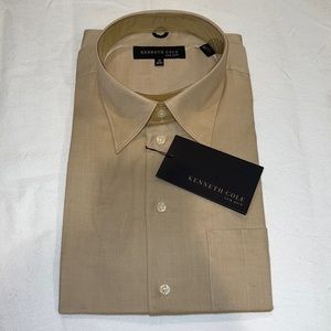 Kenneth Cole Beige Button Down
